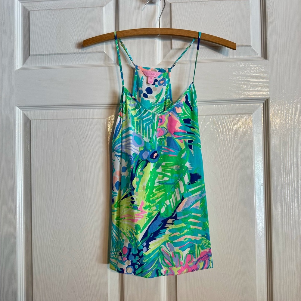 Lilly Pulitzer Silk Tank XS